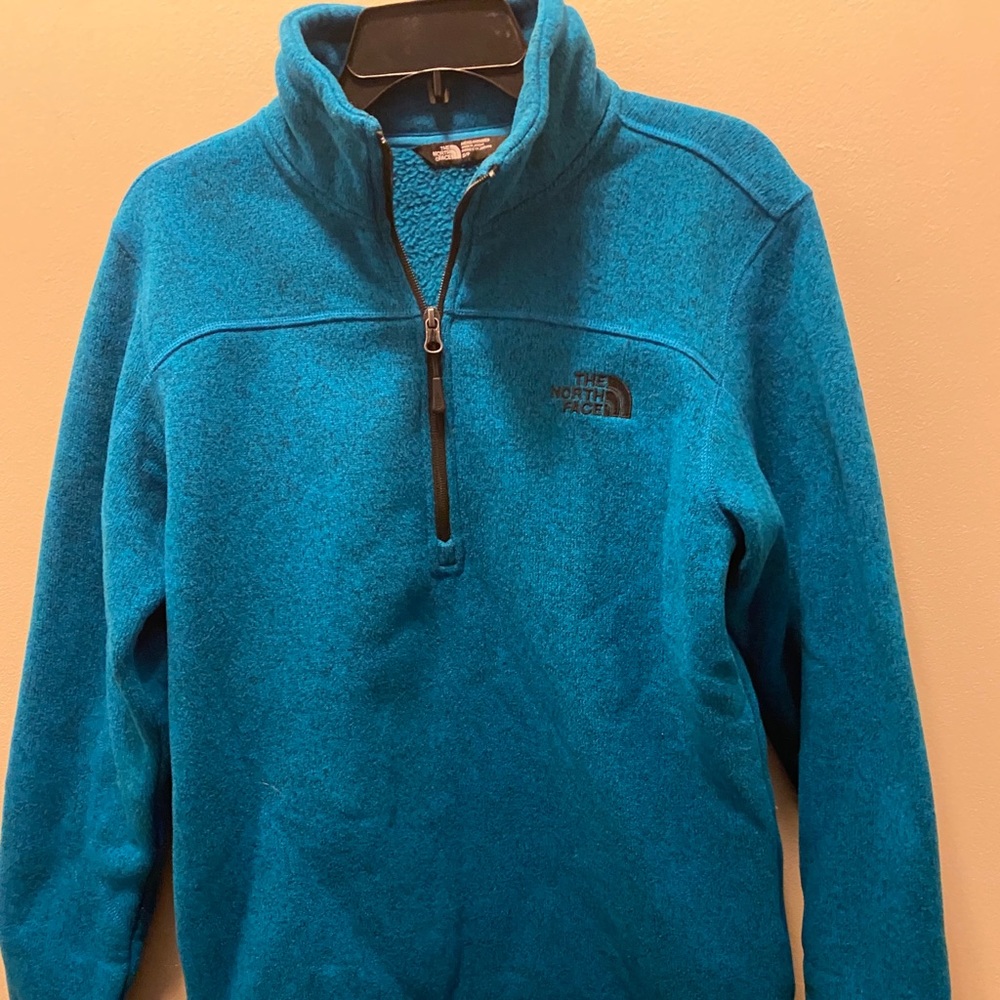 North Face half zip pullover